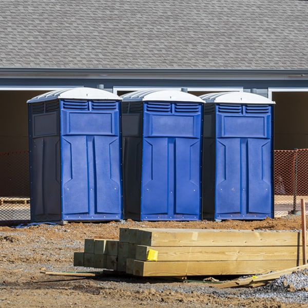 do you offer hand sanitizer dispensers inside the porta potties in Montrose New York